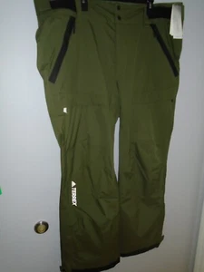 ADIDAS TERREX RESORT 2 LAYER SNOW PANTS GQ5045 MEN Sz:2XL - Picture 1 of 7