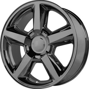 (1) 20x8.5 +31 Performance Replicas PR131 6x5.5 Gloss Black Wheel - Picture 1 of 1
