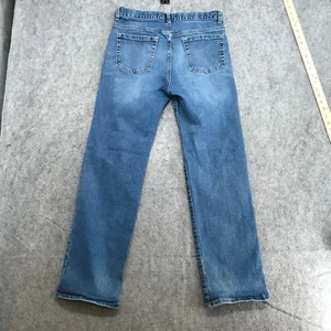 Old Navy Jeans Boys Youth Size 16 Husky Straight Leg Light Wash Distressed Denim - Picture 1 of 11