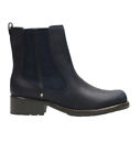 Clarks Orinoco Club  Women’s Navy Leather Ankle Boots UK Size 3.5 D EU 36.
