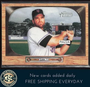Mike Piazza 2004 Bowman Heritage Color TV #2 NM-MT OR BETTER New York Mets - Picture 1 of 2