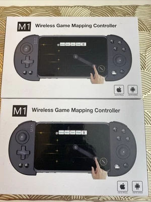 Controlador de juego inalámbrico M1 compatible con iPhone y Android negro Foto 1 de 3