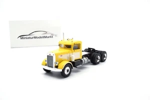 Peterbilt 281 - hellgelb - weiss - 1:87 - Brekina (85753MCW) - Bild 1 von 2