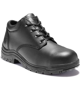 Men's Timberland Pro Titan Oxford Alloy Safety Toe Work Shoe TB040044 Black - Picture 1 of 11
