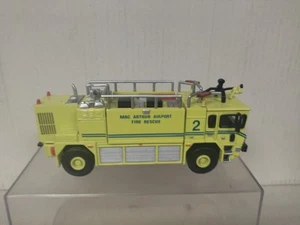 OSHKOSH 2003 ARFF USA FIRE/POMPIERS/BOMBEROS 1:72 DelPRADO NO BOX - Imagen 1 de 4