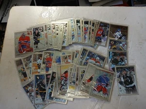 1996 Donruss Leaf Preferred Steel Hockey Complete Set 1-63 - Picture 1 of 5