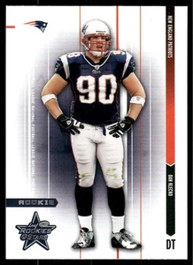 2003 Leaf Rookies & Stars #170 Dan Klecko New England Patriots Football Karte - Bild 1 von 2