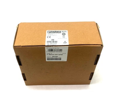 Phoenix Contact FL SWITCH 1001T-4POE Industrial PoE+ Ethernet Switch 2891064 - Image 1 of 4
