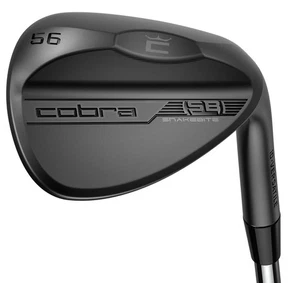 Left Hand Cobra King Cobra SnakeBite Black Versatile 56* Sand Wedge i70cw Excnt - Picture 1 of 4