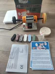 BAOSHISHAN 320 W 220V 10000 RPM BENCH POLISHER/BUFFER/GRINDER - Picture 1 of 6