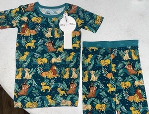 Little Sleepies Disney Simba’s Sky Lion King Top Short Set Pajama PJ Size 7/8 - Picture 1 of 1