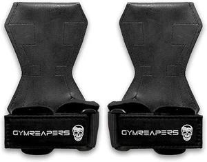 Gymreapers Manopole per Sollevamento Pesi (Coppia) per Powerlifting Pesanti, Deadlifts, Medium - Foto 1 di 5