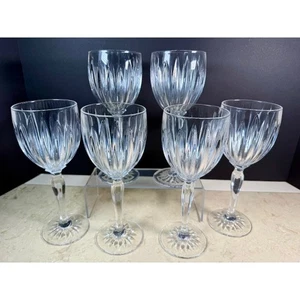 6 calici acqua Cristal D'Arques Durand Classis 8 1/2" - Foto 1 di 5