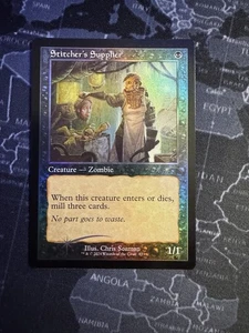 Lámina - Stitcher's Supplier (marco retro) - 853 / casi nuevo / Magic The Gathering inglés - Imagen 1 de 1