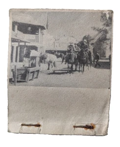 Vintage 1940er Bowman Kaugummi Filmvorschau Flip Book #12 Renegades of Sonora Antik - Bild 1 von 5