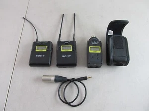 Sony Mic Equipment URX-P03 UTX-P03 & UTX-B03 pacchetto audio wireless - Foto 1 di 14