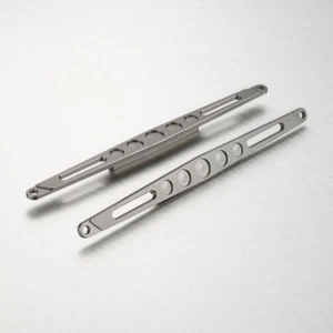 R#1494 2-teiliges CNC Aluminium hinteres oberes Gestänge Versteifungen Set für Axial 1/8 Yeti XL - Bild 1 von 5