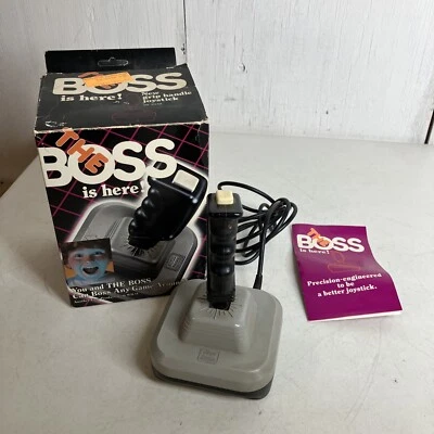 Wico The Boss Joystick W/ Box Toys’r’us Sticker, Instructions & Mailer 50-2030 - Image 1 of 4