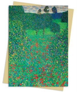 Gustav Klimt: Poppy Field Greeting Card Pack (Cards) Greeting Cards