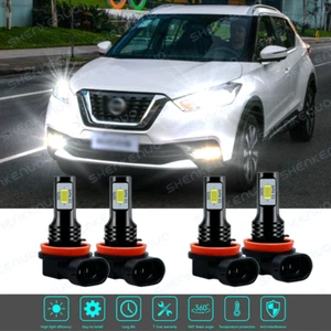 For Nissan Kicks 2017-2020 4PC LED Headlight Bulbs High&Low Beam Combo Kit 6000K - Bild 1 von 12
