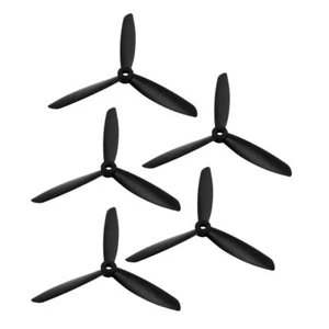 5pcs 6x4.5" 3-Pale électrique RC Avion CCW Hélice noir trou Adaptateur - Photo 1/5