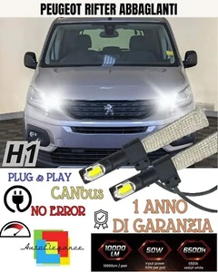 Lámparas Luz LED Peugeot Rifter Lámparas Para LED H1 No Avería Blanco Xenon - Imagen 1 de 2