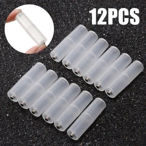 12pcs AAA to AA Size Cell Battery Converter Adaptor Holder Case Switcher Holder - Picture 1 of 8