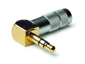 Oyaide P-3.5 Right Angled Gold Plated Mini Jack Plug - Picture 1 of 1