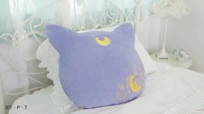 Sailor Moon Sailor Warrior Sleepover Girls Party Luna Cushion Pillow Brand New - Image 1 of 4