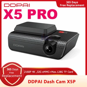 DDPai X5 PRO 4K 2160P WiFi Dual Dash Cam Car Camera DVR 32GB eMMC Hardwire EMS - Picture 1 of 7