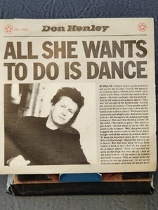 Don Henley "All She Wants To Do Is Dance" 1985 GEFFEN Oz PS 7" 45rpm - Picture 1 of 4