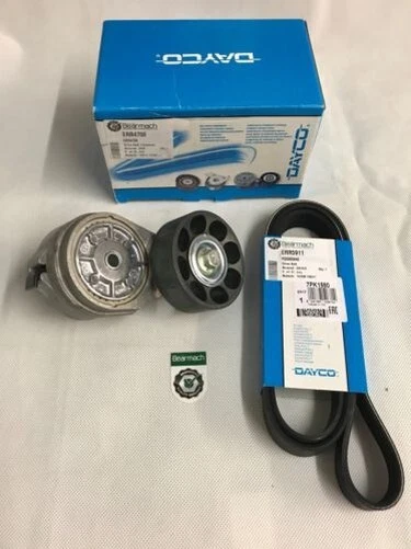 Tensor de correa de transmisión auxiliar Dayco OEM Land Rover Defender & Discovery 300TDi + correa Foto 1 de 1