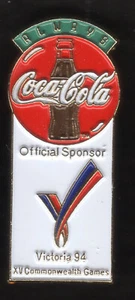 VICTORIA 1994 15TH (XV) COMMONWEALTH GAMES SPONSORED BY 'ALWAYS COCA COLA' - Picture 1 of 1