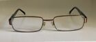 Carrera CA 7550 EYEGLASSES FRAMES ONLY 53-18-140 BRONZE Rectangle PREOWNED