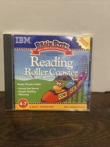 IBM NEW Brain Bytes Reading Roller Coaster Mac/Windows 95 CD-ROM 1998 - Picture 1 of 3