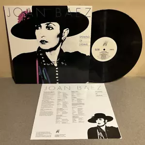Joan Baez Speaking of Dreams LP 1989 Gold Castle Records D1-71324 EX/NM - Imagen 1 de 4