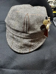 Estilo Tweedy Para mujeres Sombrero de Lana, Gorra de Newsboy, Estilo Irlandés Lana Elegante Gorra/Sombrero - Imagen 1 de 7