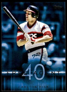 2015 Topps Carlton Fisk #F40-12 Free Agent 40 Chicago White Sox - Picture 1 of 2