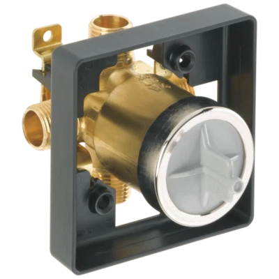 Cuerpo de válvula de bañera y ducha Delta MultiChoice certificado latón restaurado Foto 1 de 2