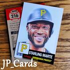 2019 Topps Living Set - #216 Starling Marte - Pittsburgh Pirates OF