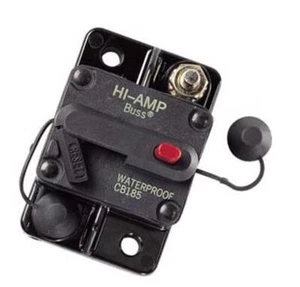 NEW COOPER BUSSMAN CIRCUIT BREAKER FITS 6-48VDC 100 AMP MANUAL III CB185-100 - Picture 1 of 2