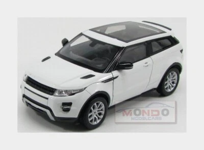 1:24 Welly Land Rover Range Evoque 2-Door 2011 White WE24021W Model - Image 1 of 2