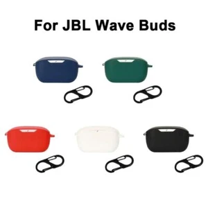 Silicone Protective Case Shockproof Shell Soft Protector for JBL Wave Buds - Picture 1 of 16