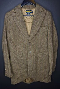 $698 Rugby Ralph Lauren 12 Glen Plaid Blazer Jacket Tweed Polo RRL Tailcoat VtG - Picture 1 of 7