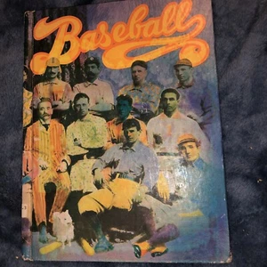 Vintage HTF Pro Baseball Hardcover Book Records Babe Ruth Hank Aaron Facts Stats - Picture 1 of 10