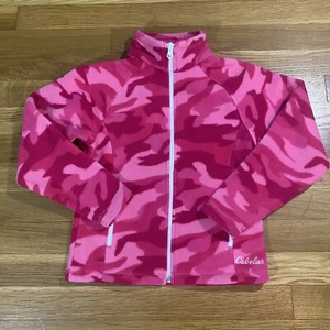 Cabelas Rosa Camuflaje Cremallera Completa Vellón Chaqueta Juniors Niñas X-Pequeña XS - Imagen 1 de 6