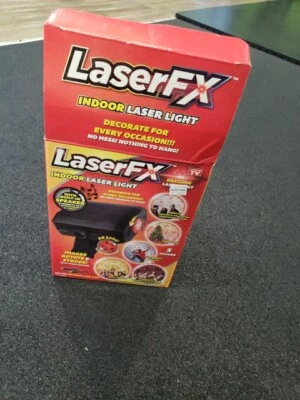  Laser FX комнатный лазерный проектор динамик вечеринка праздники Рождество звезда - Изображение 1 из 4