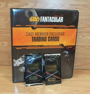 Star Wars Fantacular Cast Member Exclusive Binder w/ Series 1 & 2 Trading Cards - Picture 1 of 7