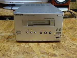 Onkyo K-501A Auto Reverse Cassette Deck Working Well - Picture 1 of 8