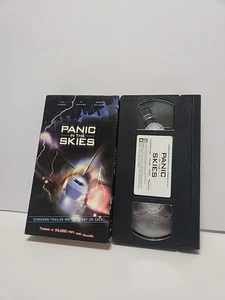 Panic In The Skies (VHS 2000) Pioneer Thriller Screener Promo Demo Tape - Picture 1 of 2